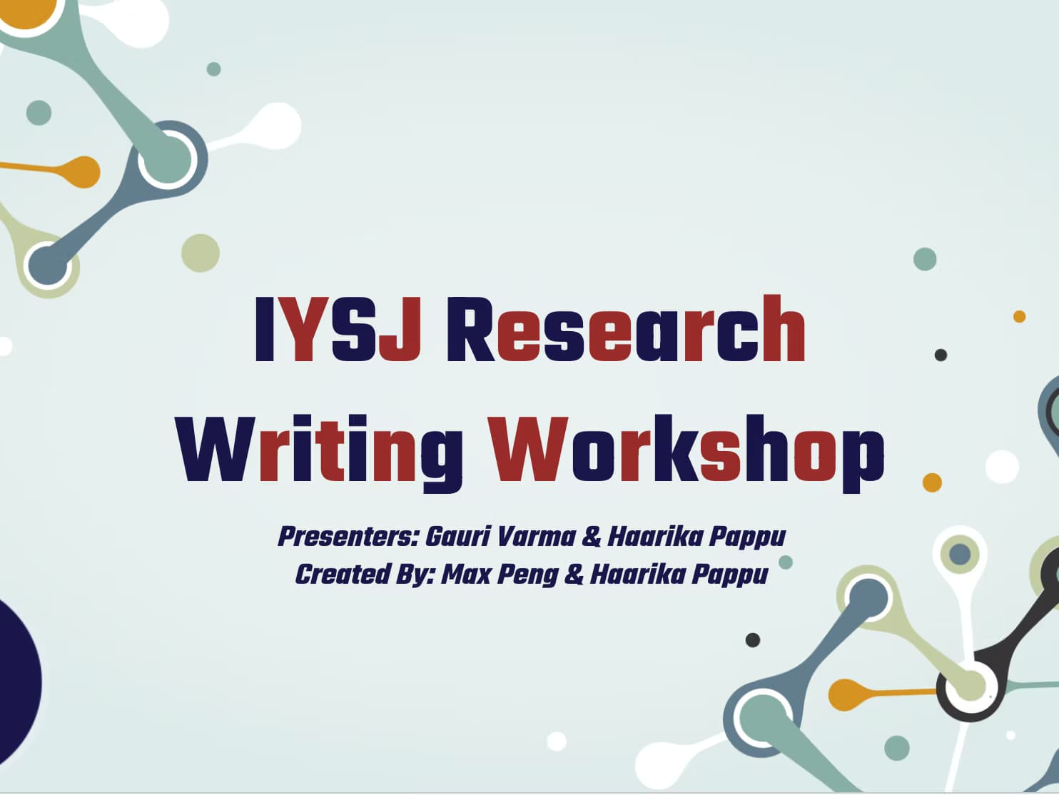 Writing Workshop